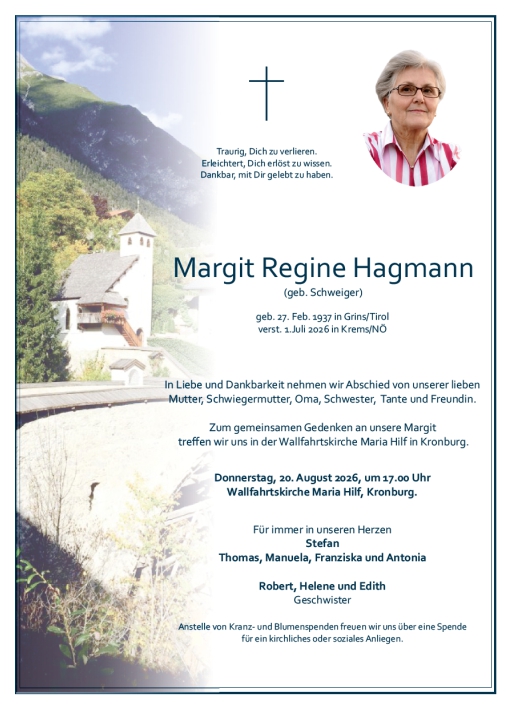 Margit Regine Hagmann 