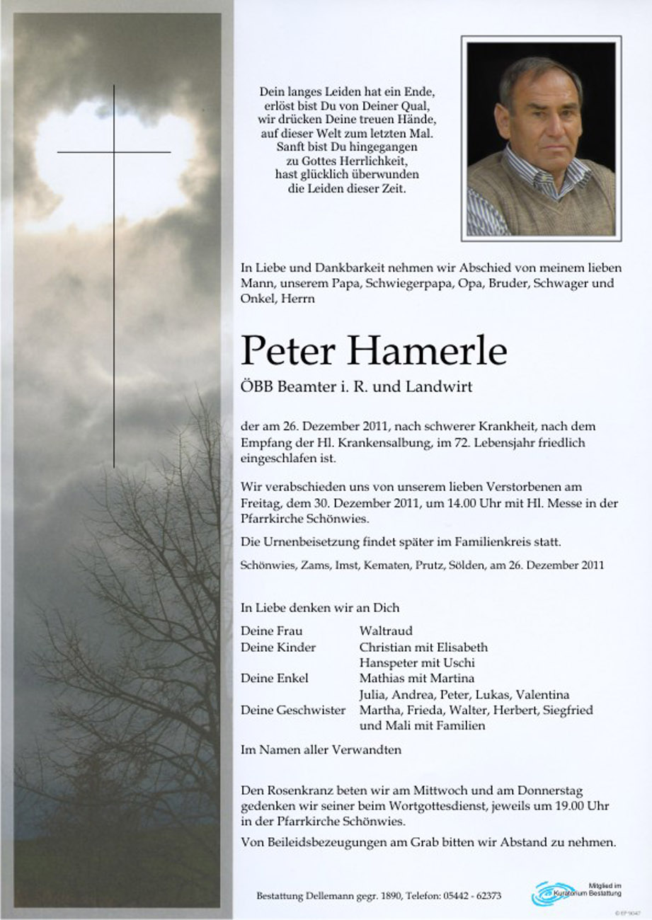   Peter Hamerle