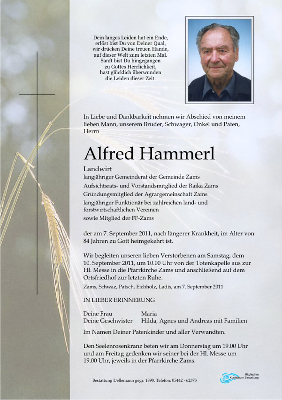   Alfred Hammerl