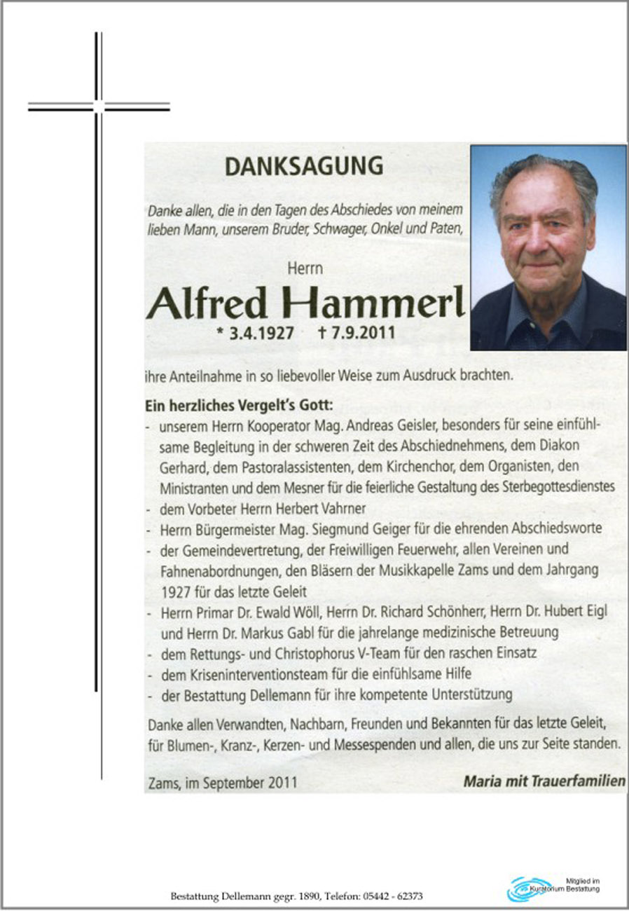   Alfred Hammerl