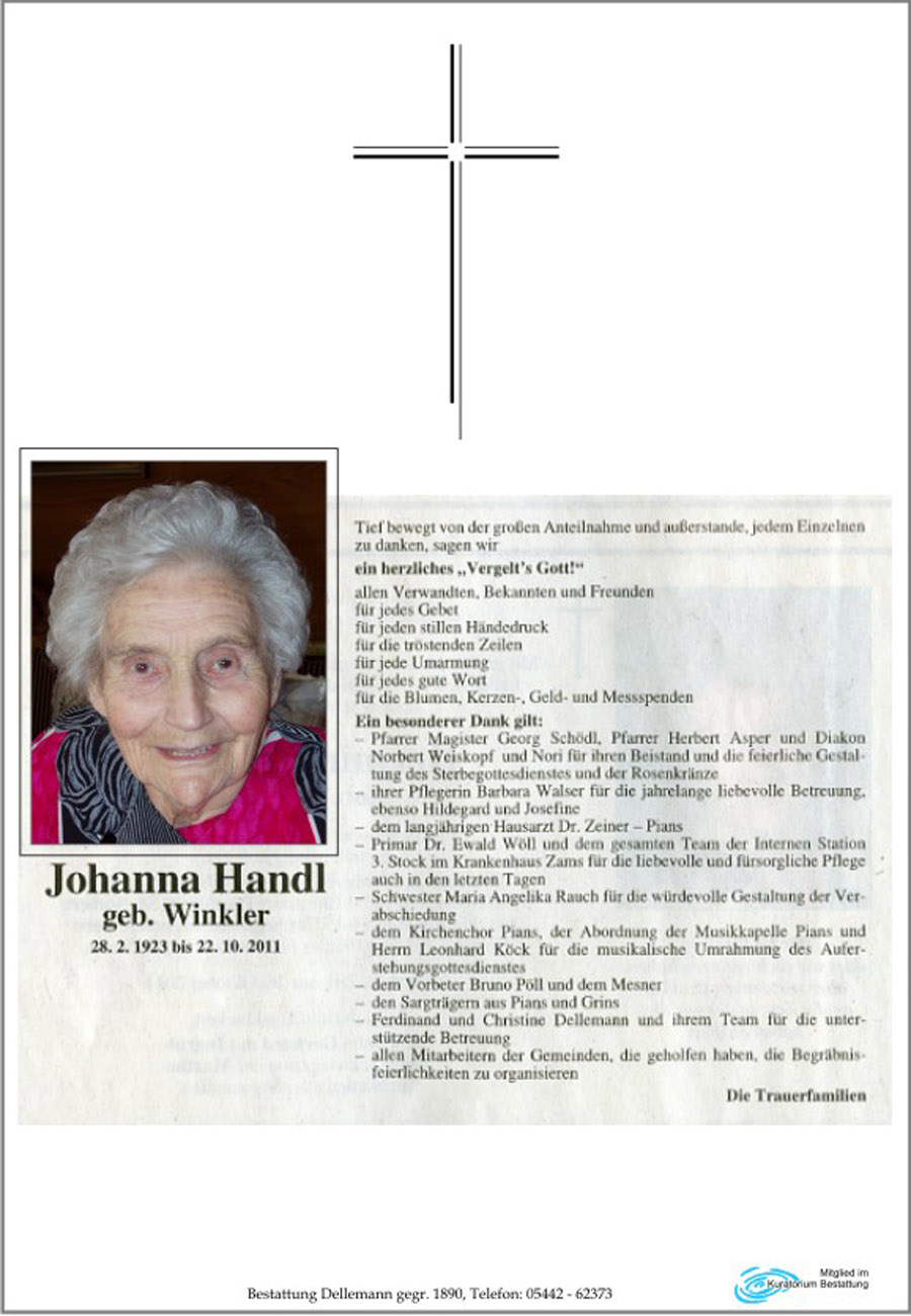   Johanna Handl
