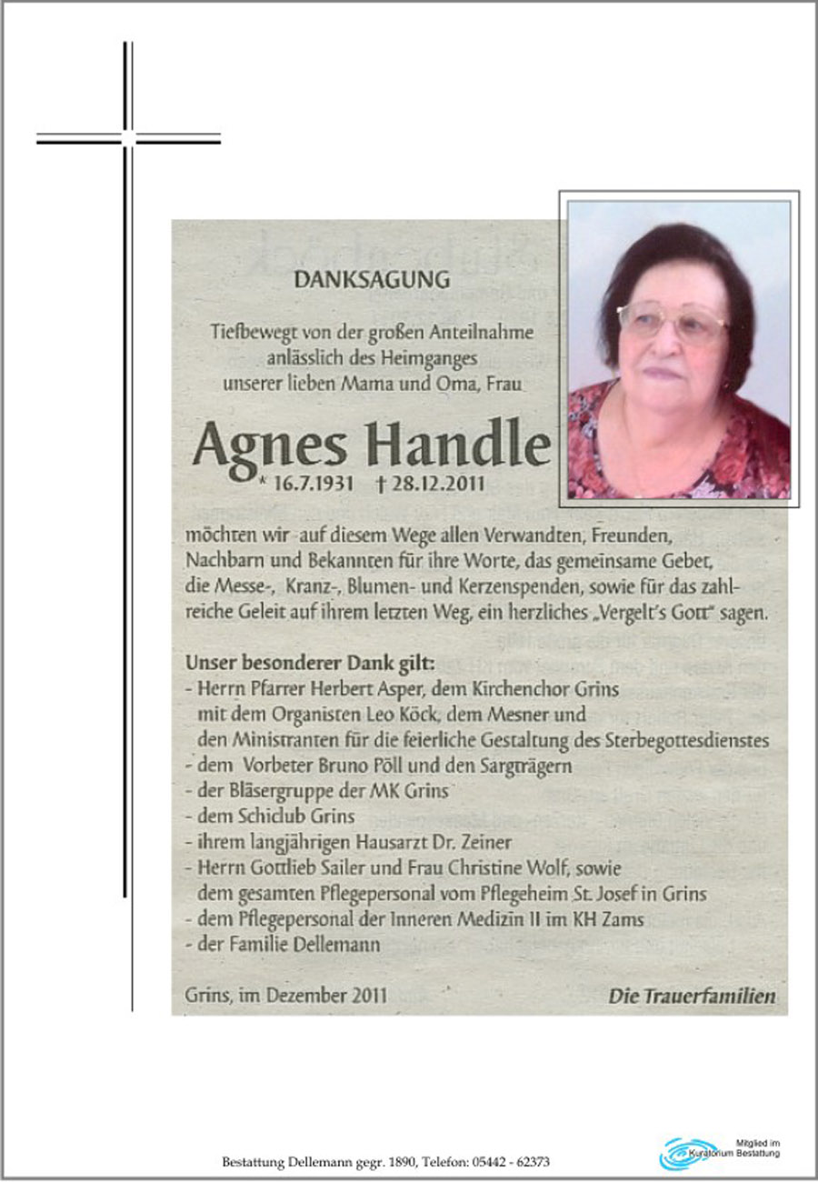   Agnes Handle