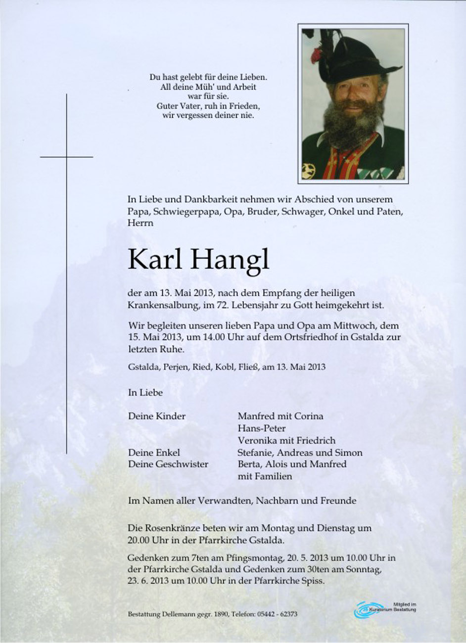 Karl Hangl 