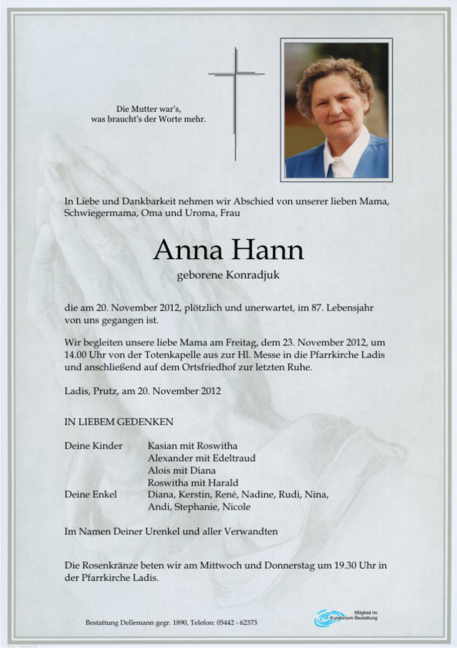   Anna Hann