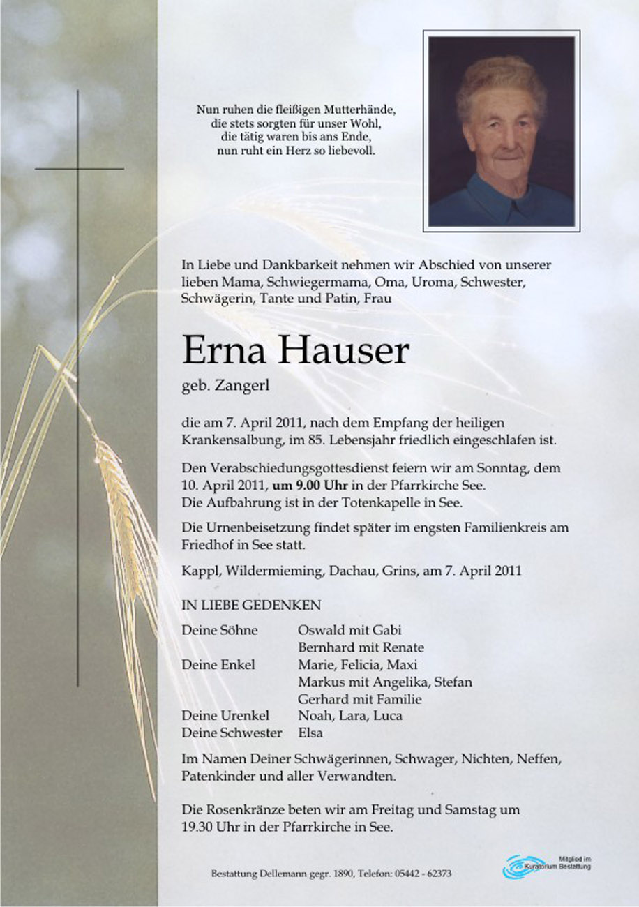   Erna Hauser