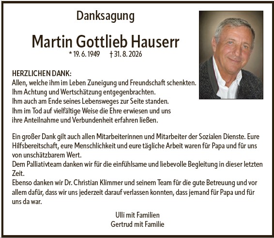 Martin Gottlieb Hauser 