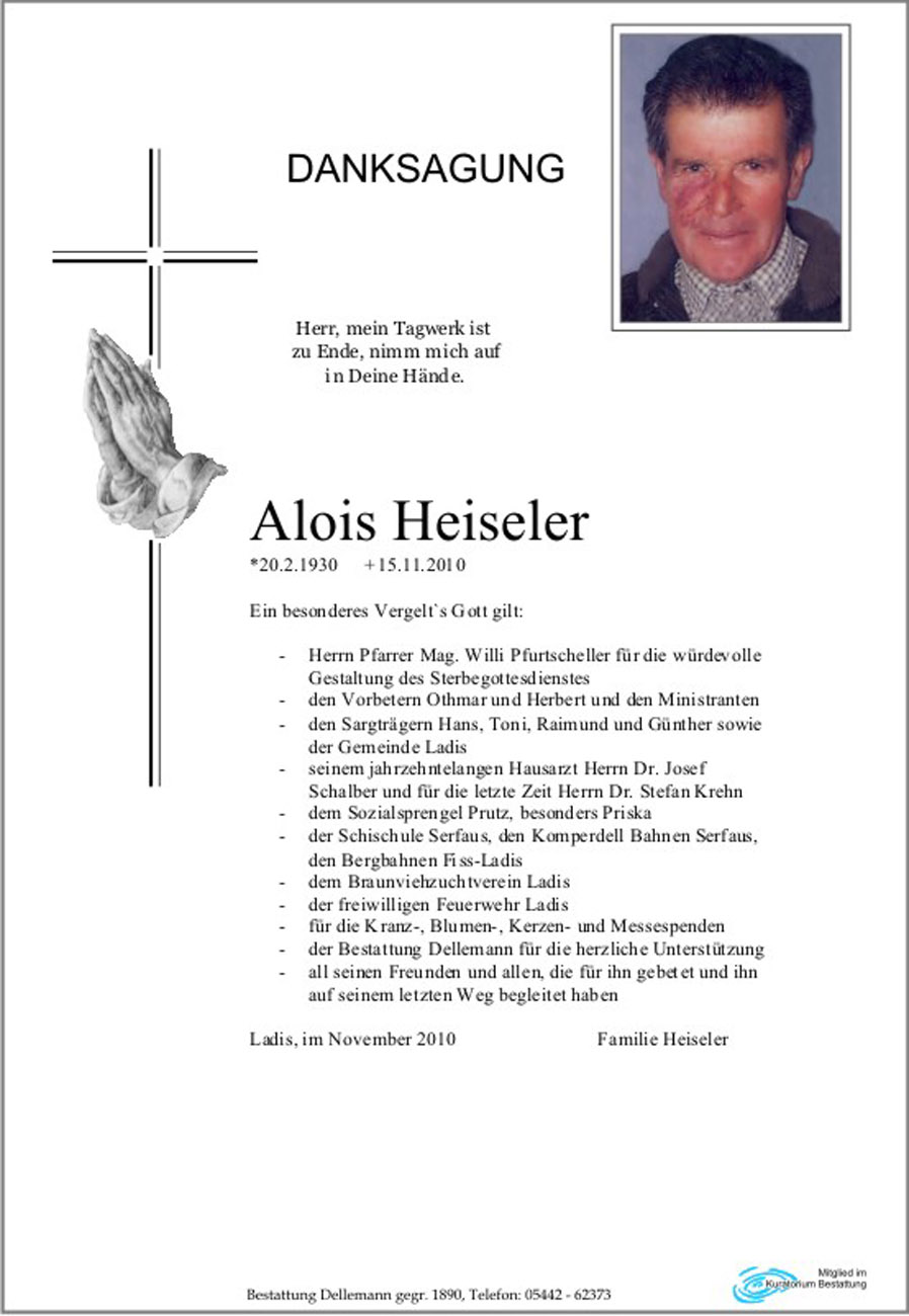   Alois Heiseler