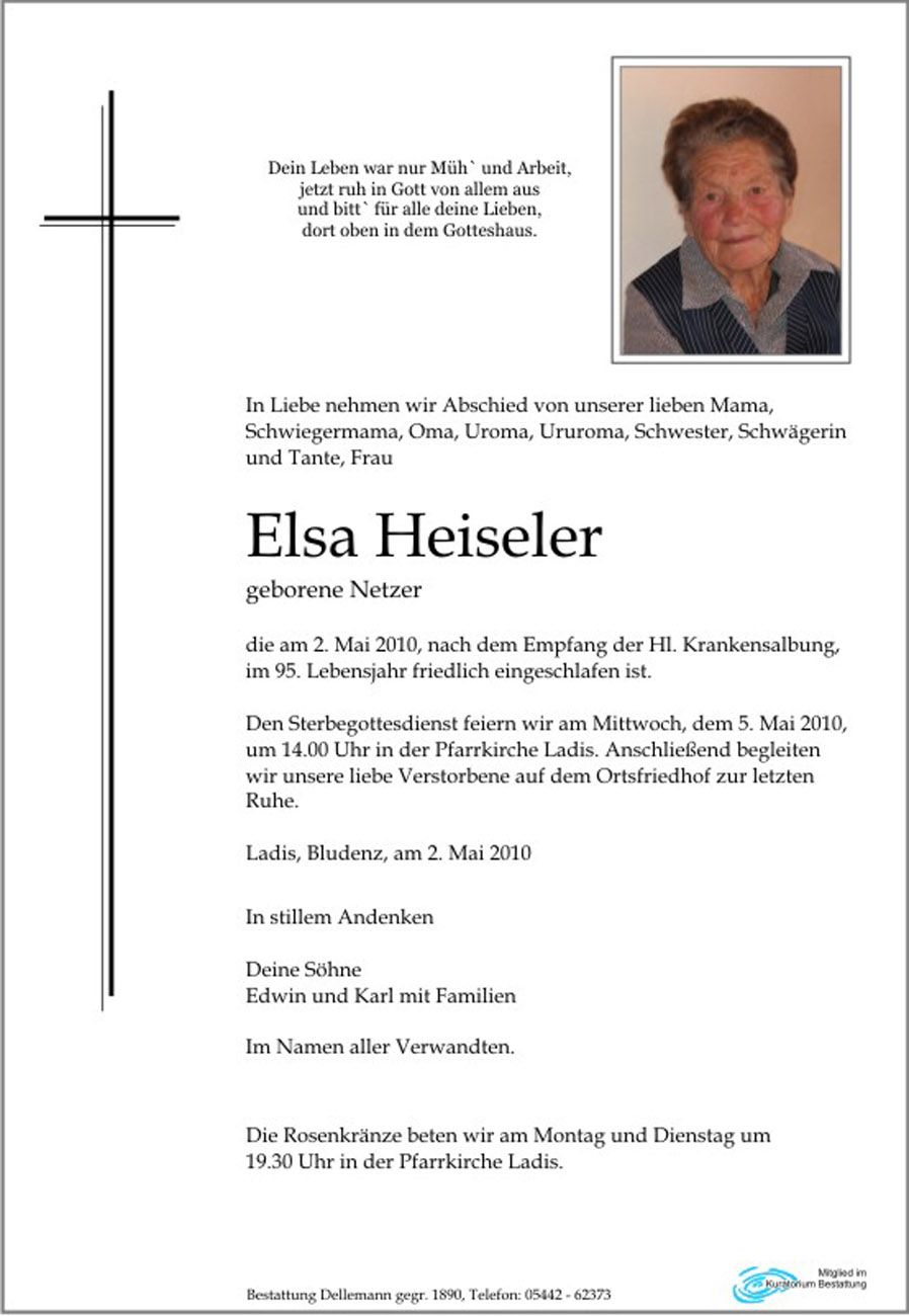   Elsa Heiseler