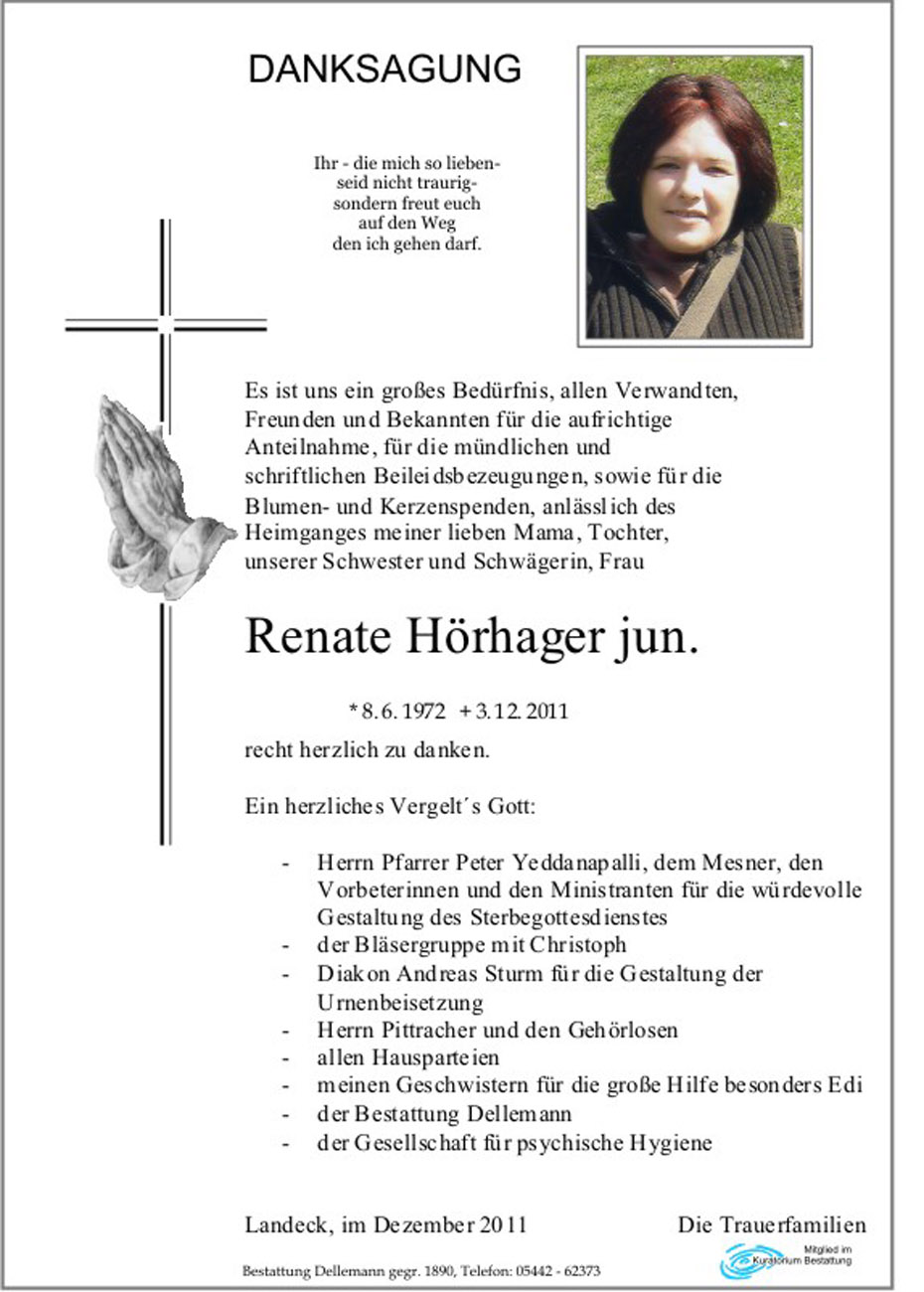   Renate Hörhager