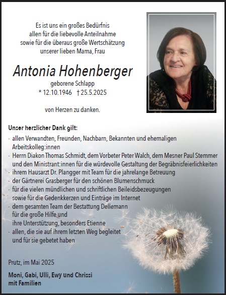 Antonia Hohenberger 
