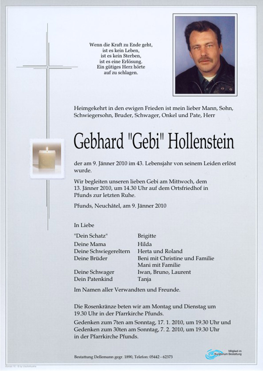   Gebhard "Gebi" Hollenstein