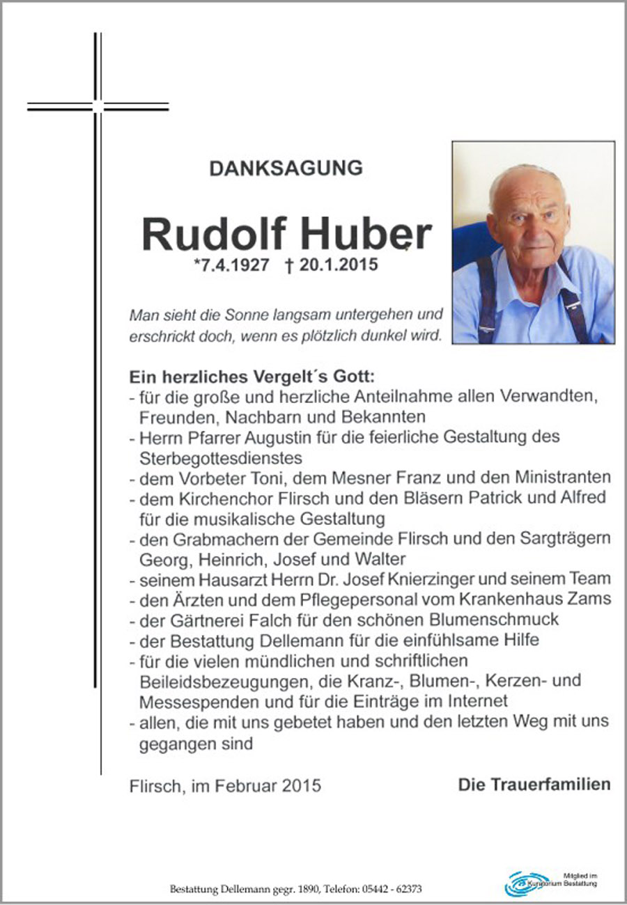 Rudolf Huber 