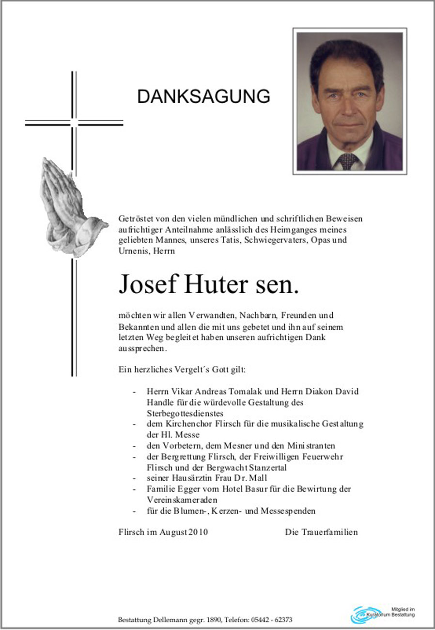   Josef Huter sen.