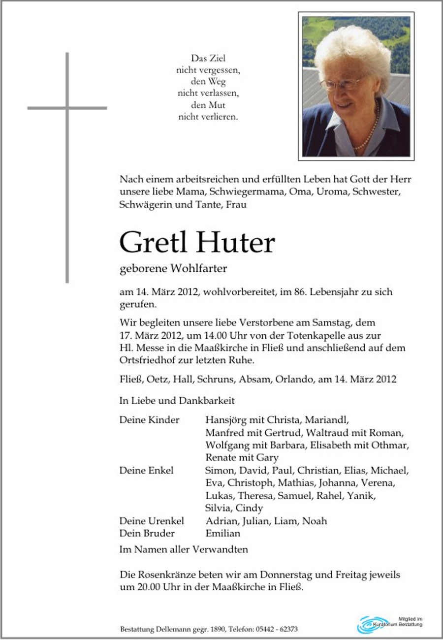   Gretl Huter