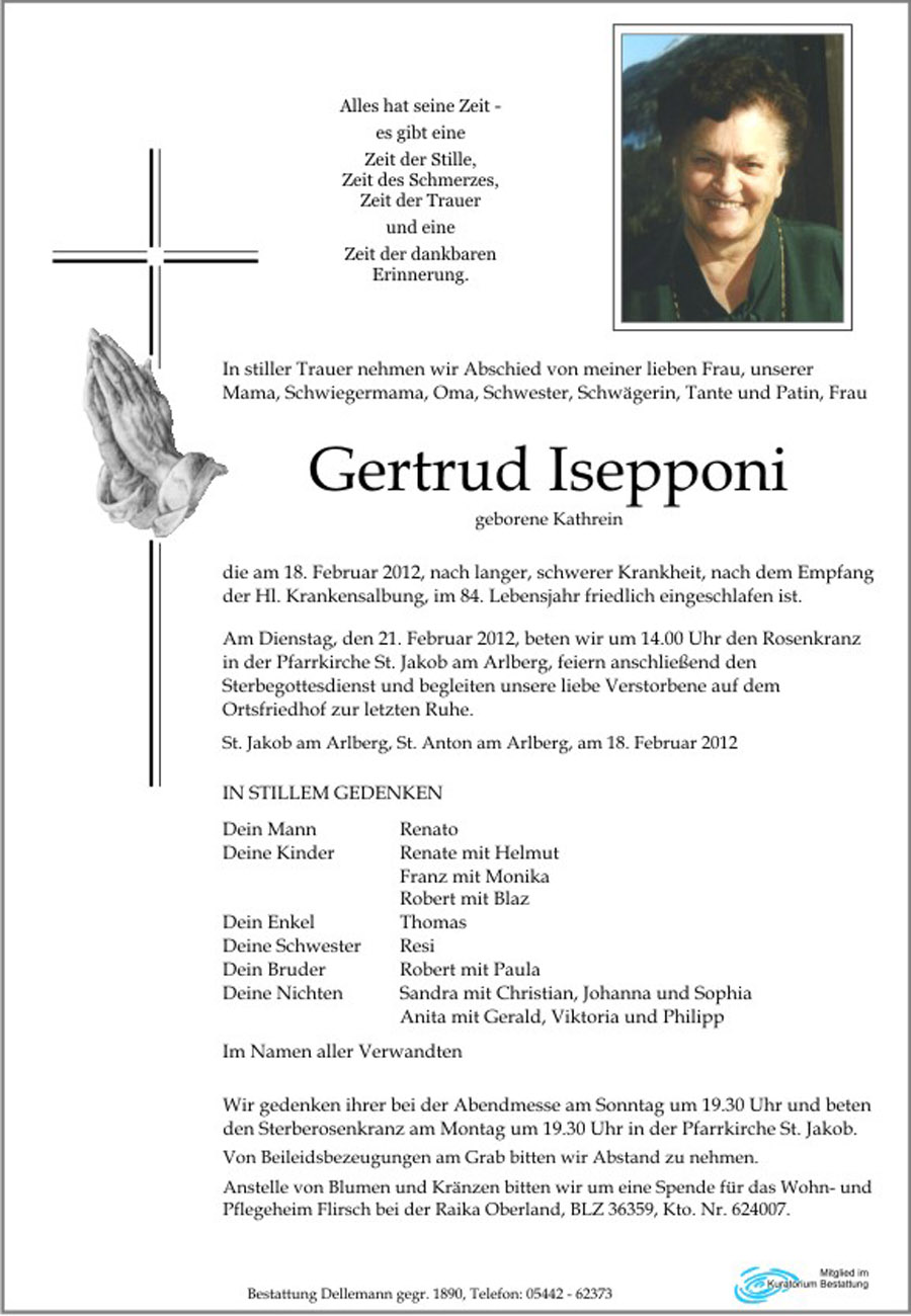   Gertrud Isepponi