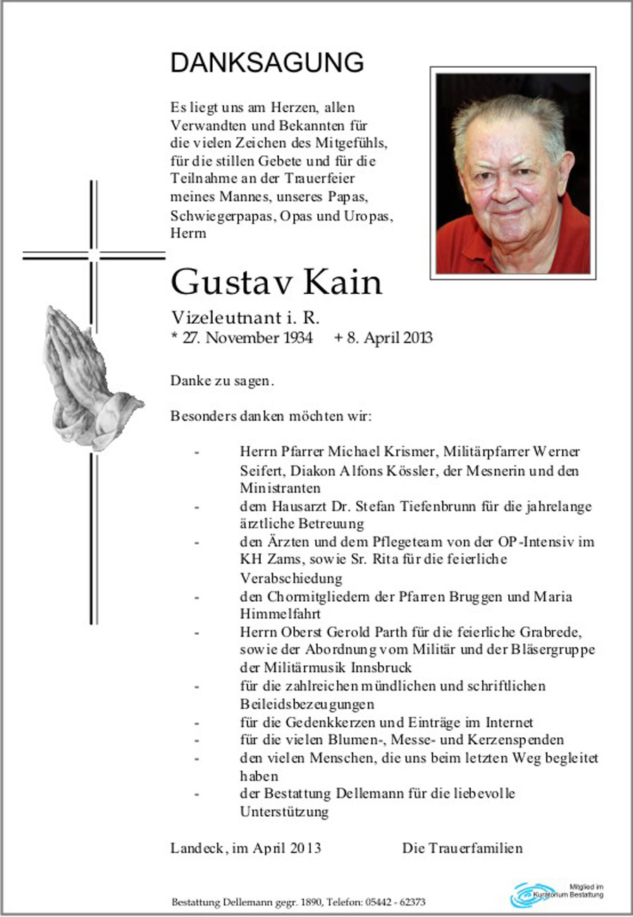   Gustav Kain