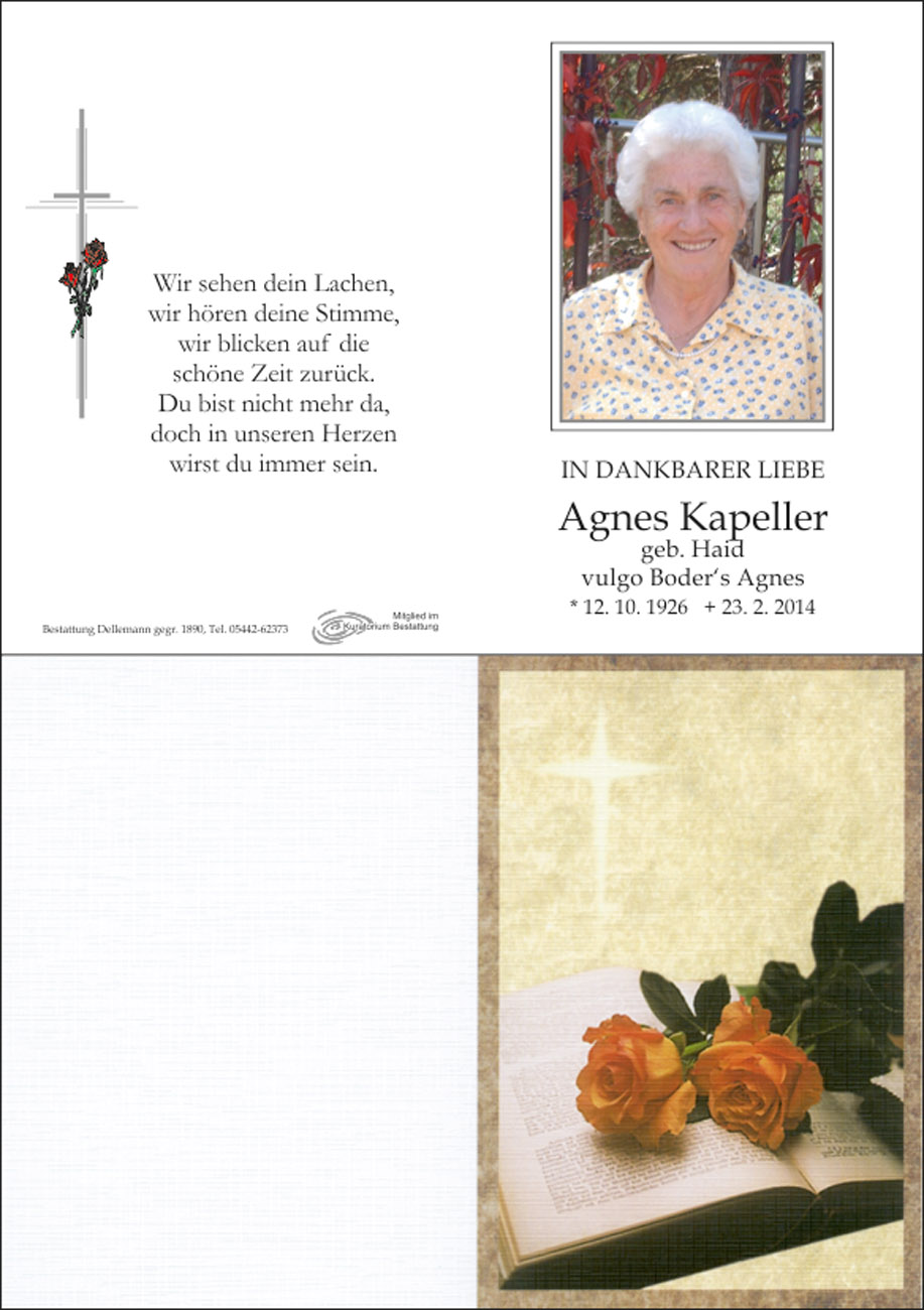 Agnes Kapeller 