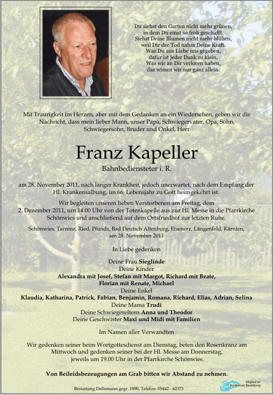   Franz Kapeller