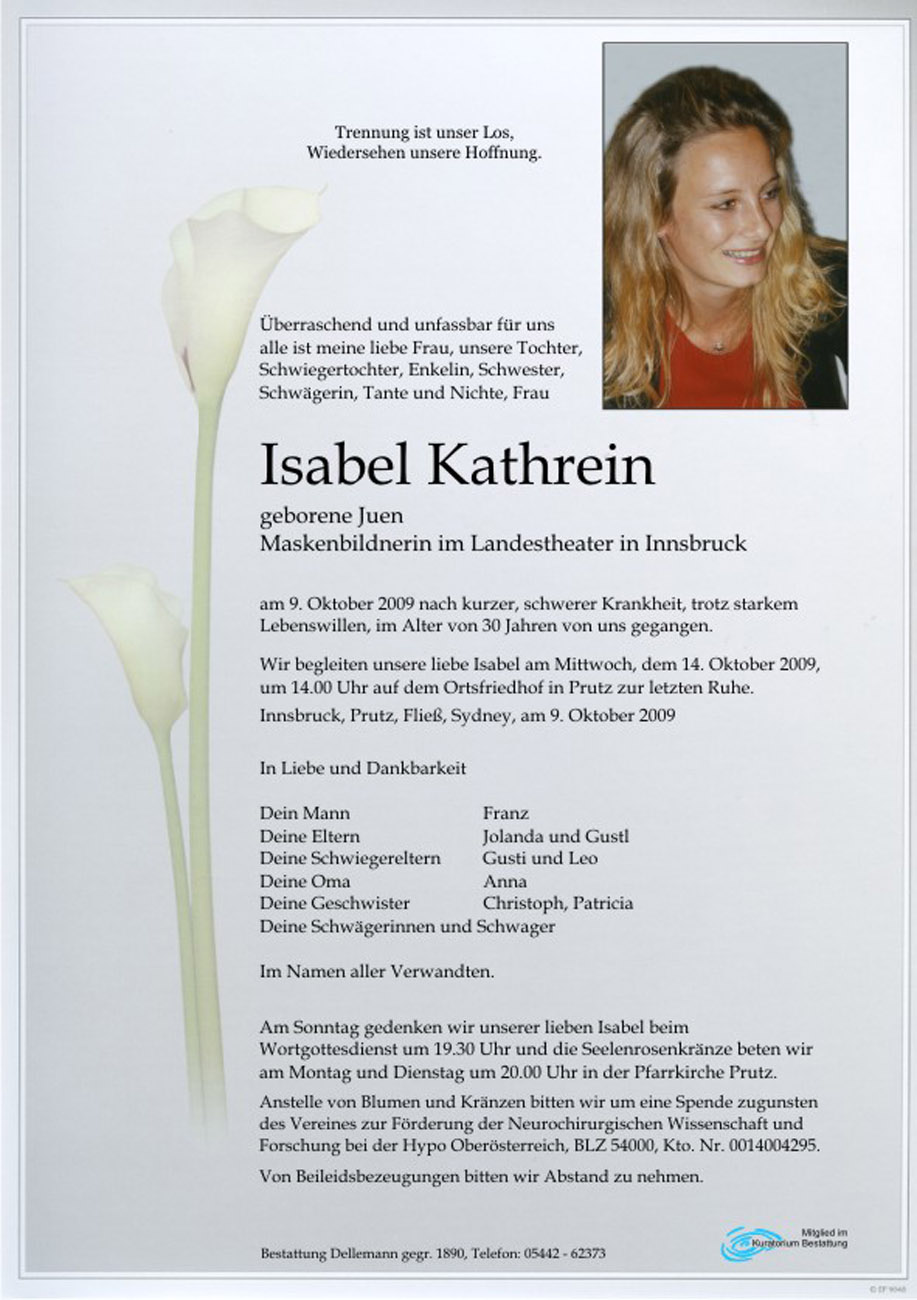   Isabel Kathrein