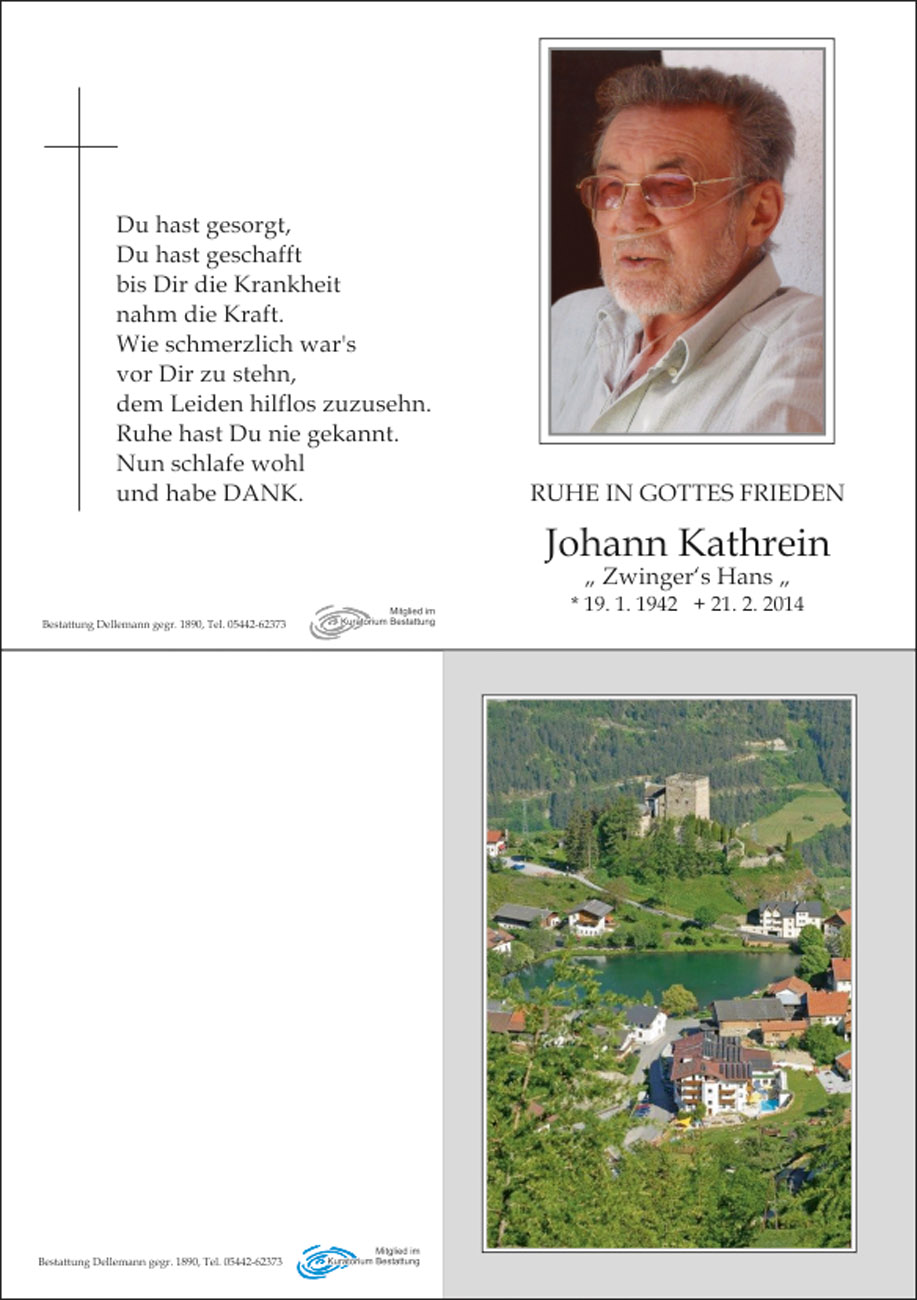 Johann Kathrein 