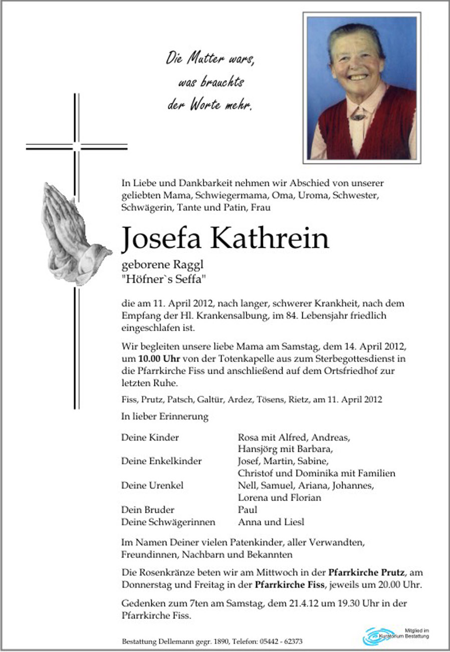  Josefa Kathrein