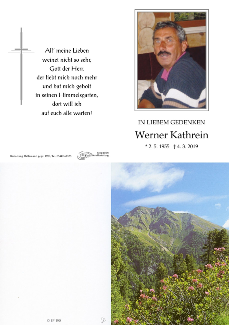 Werner Kathrein 