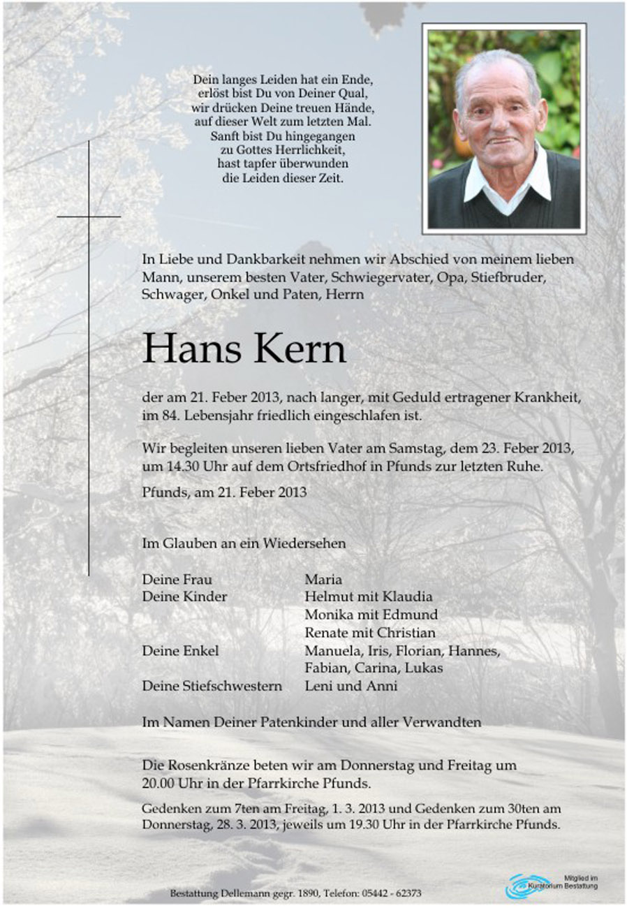   Hans Kern