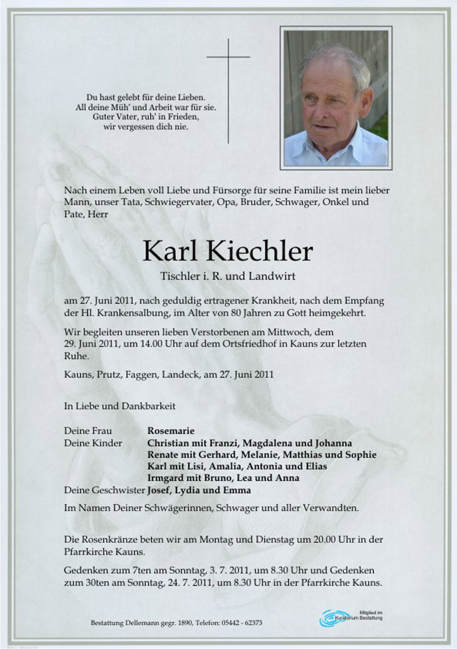   Karl Kiechler