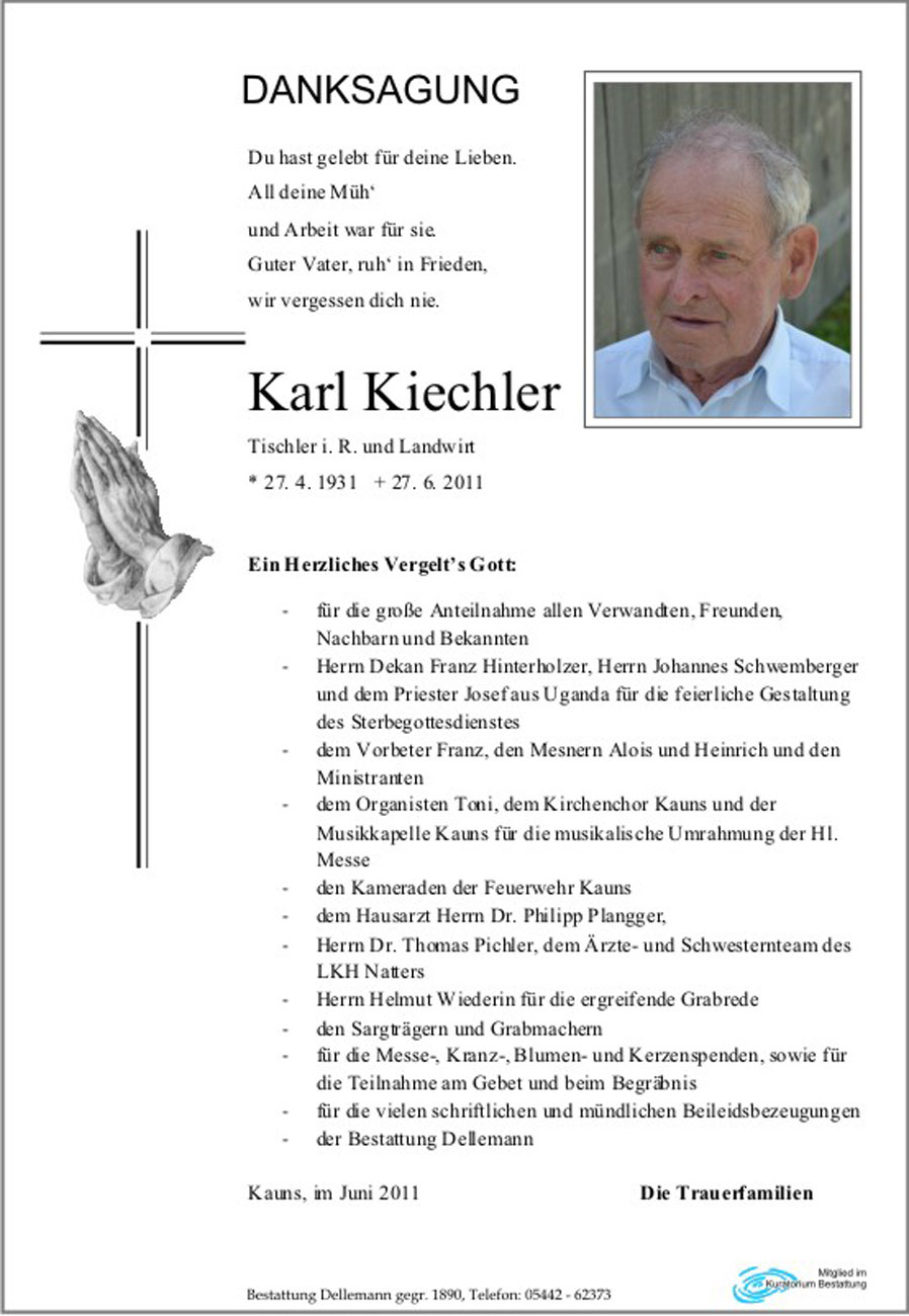   Karl Kiechler