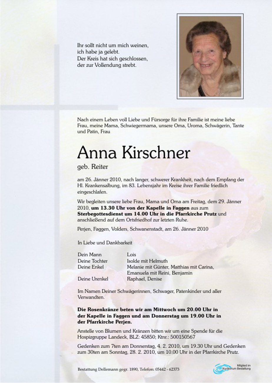   Anna Kirschner