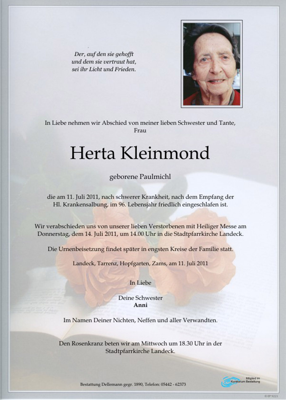   Herta Kleinmond