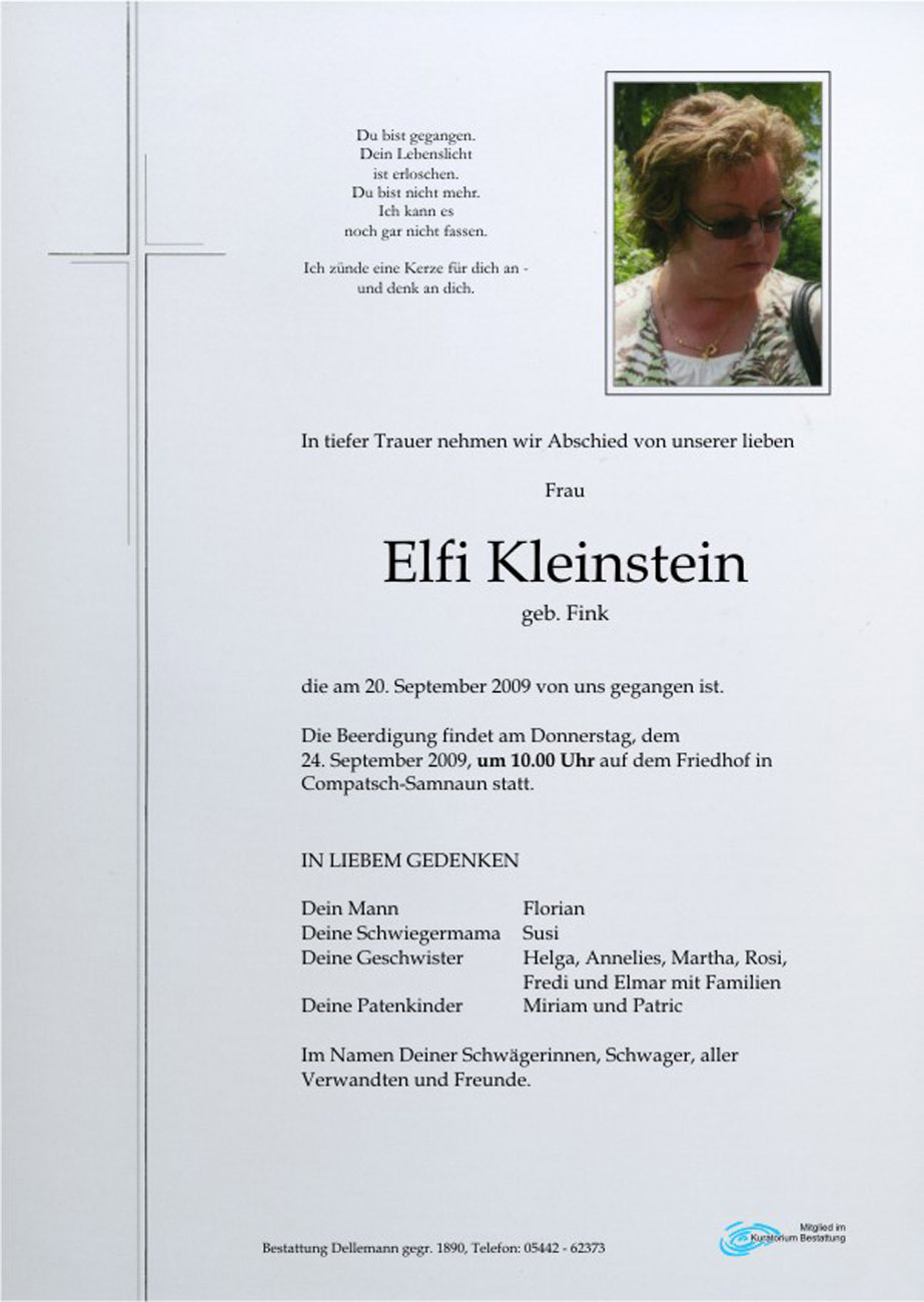   Elfi Kleinstein