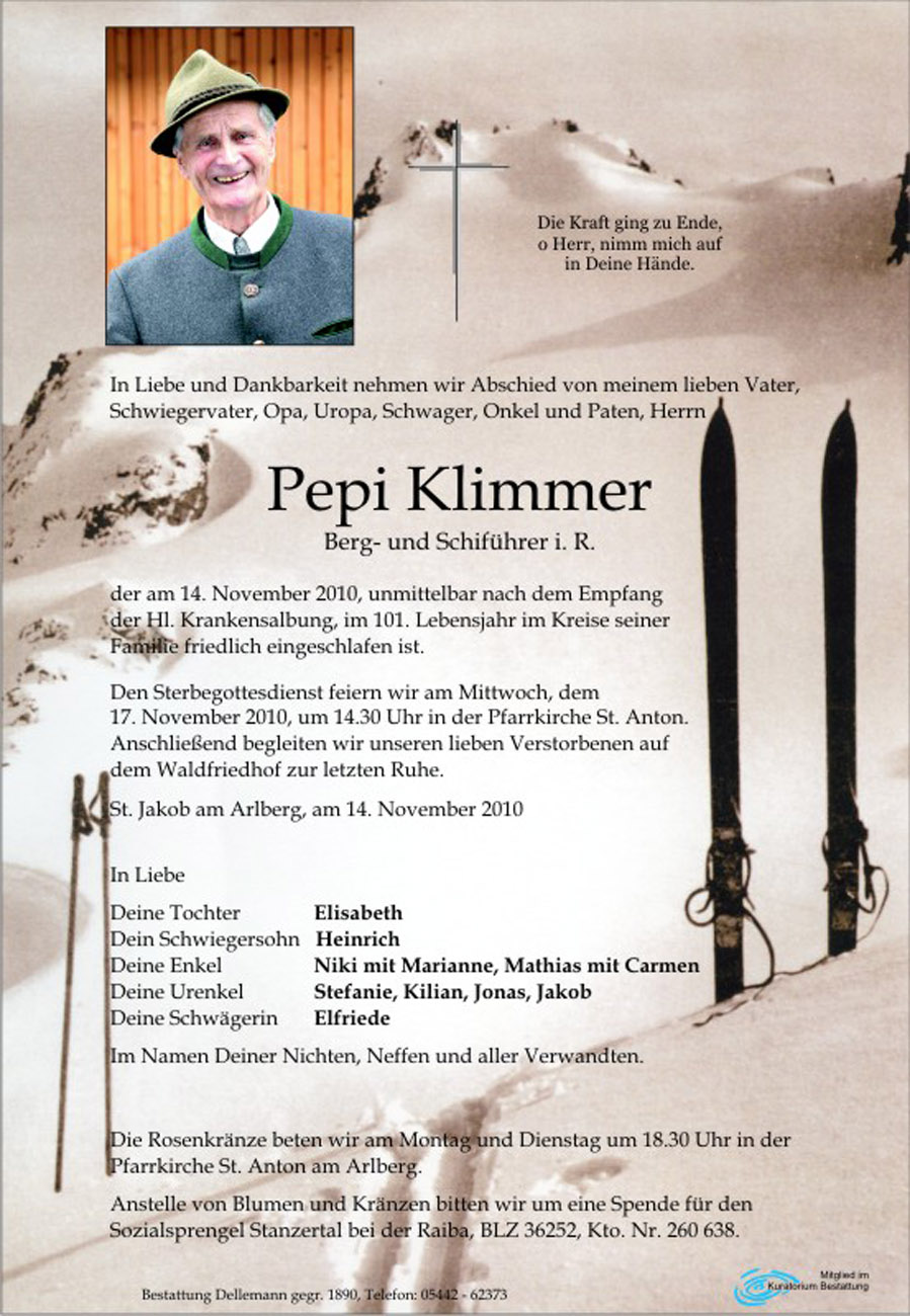   Pepi Klimmer