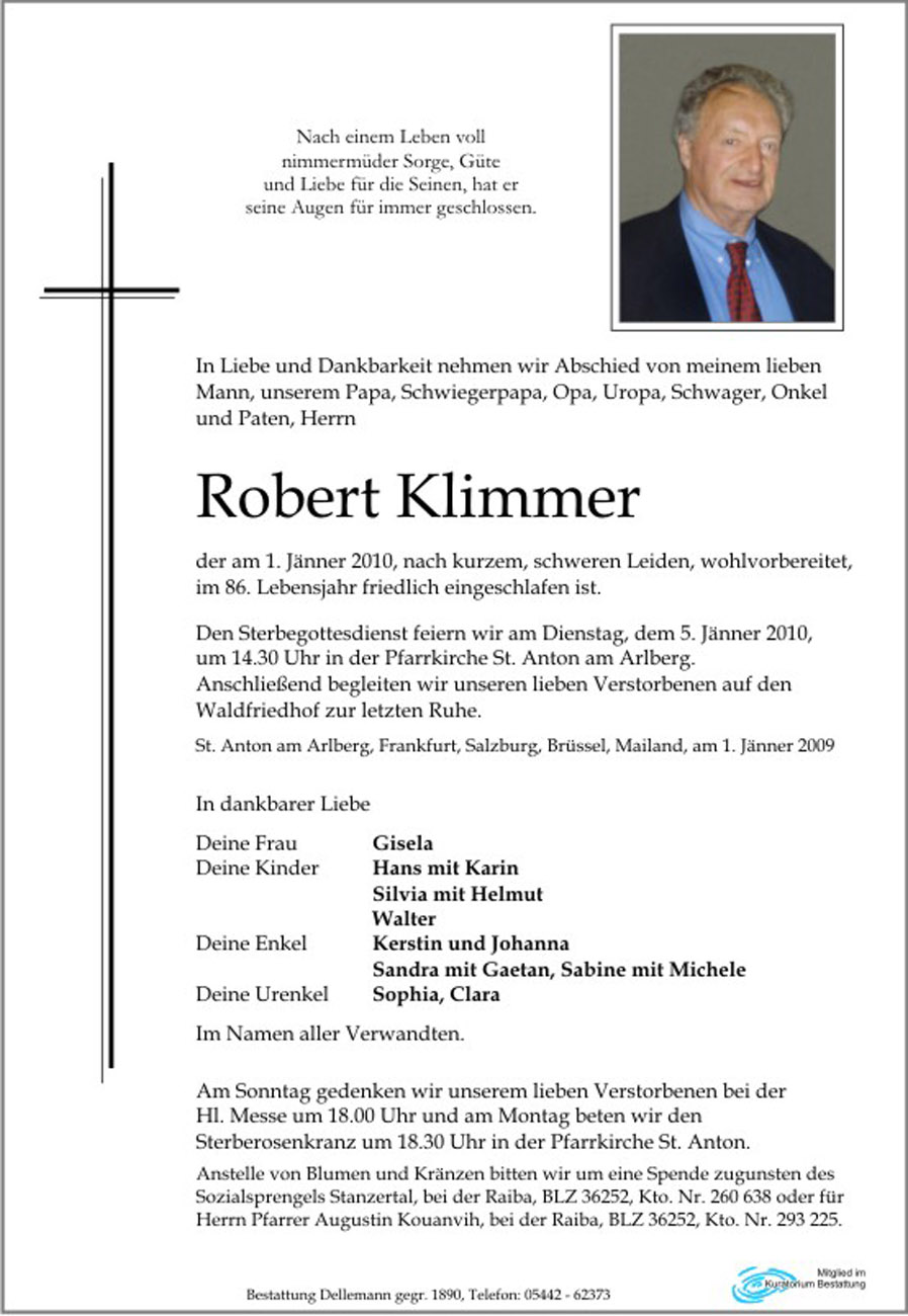   Robert Klimmer