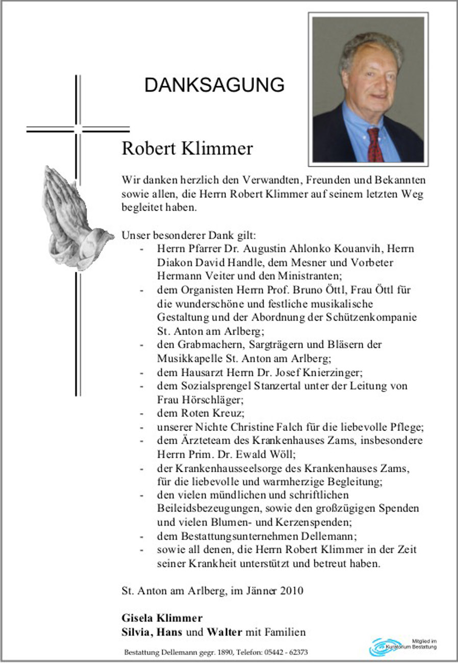   Robert Klimmer