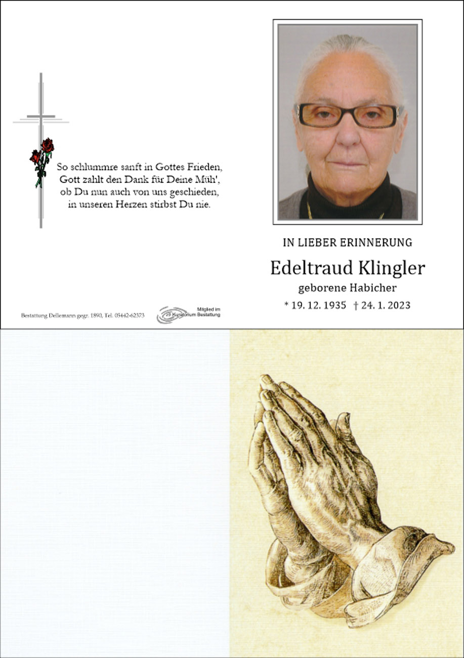 Edeltraud Klingler 