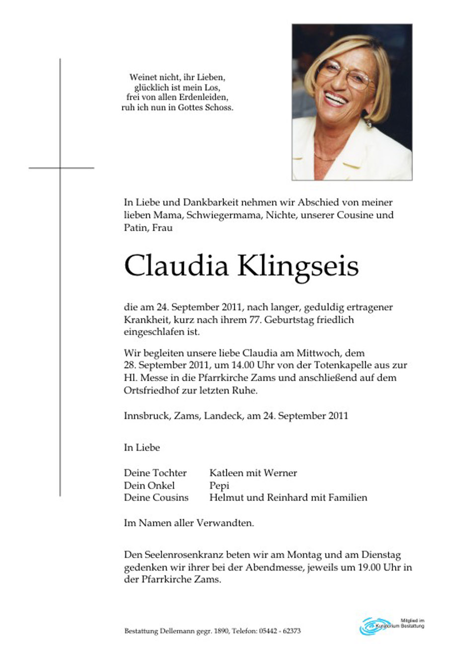   Claudia Klingseis