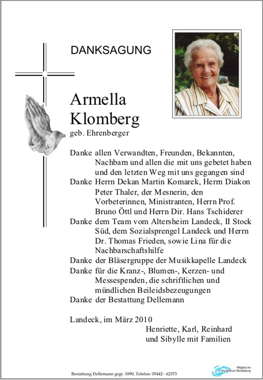   Armella Klomberg