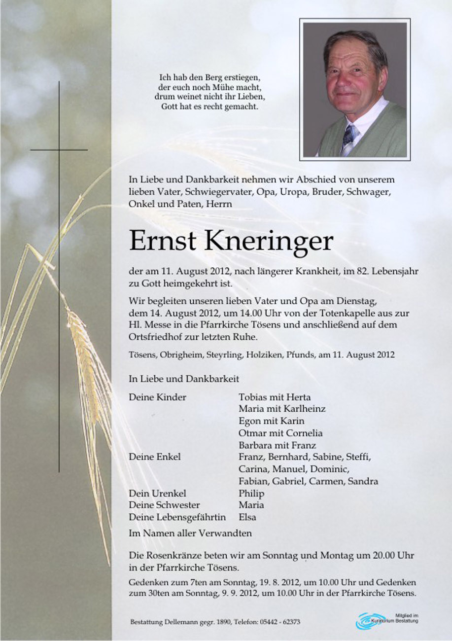   Ernst Kneringer