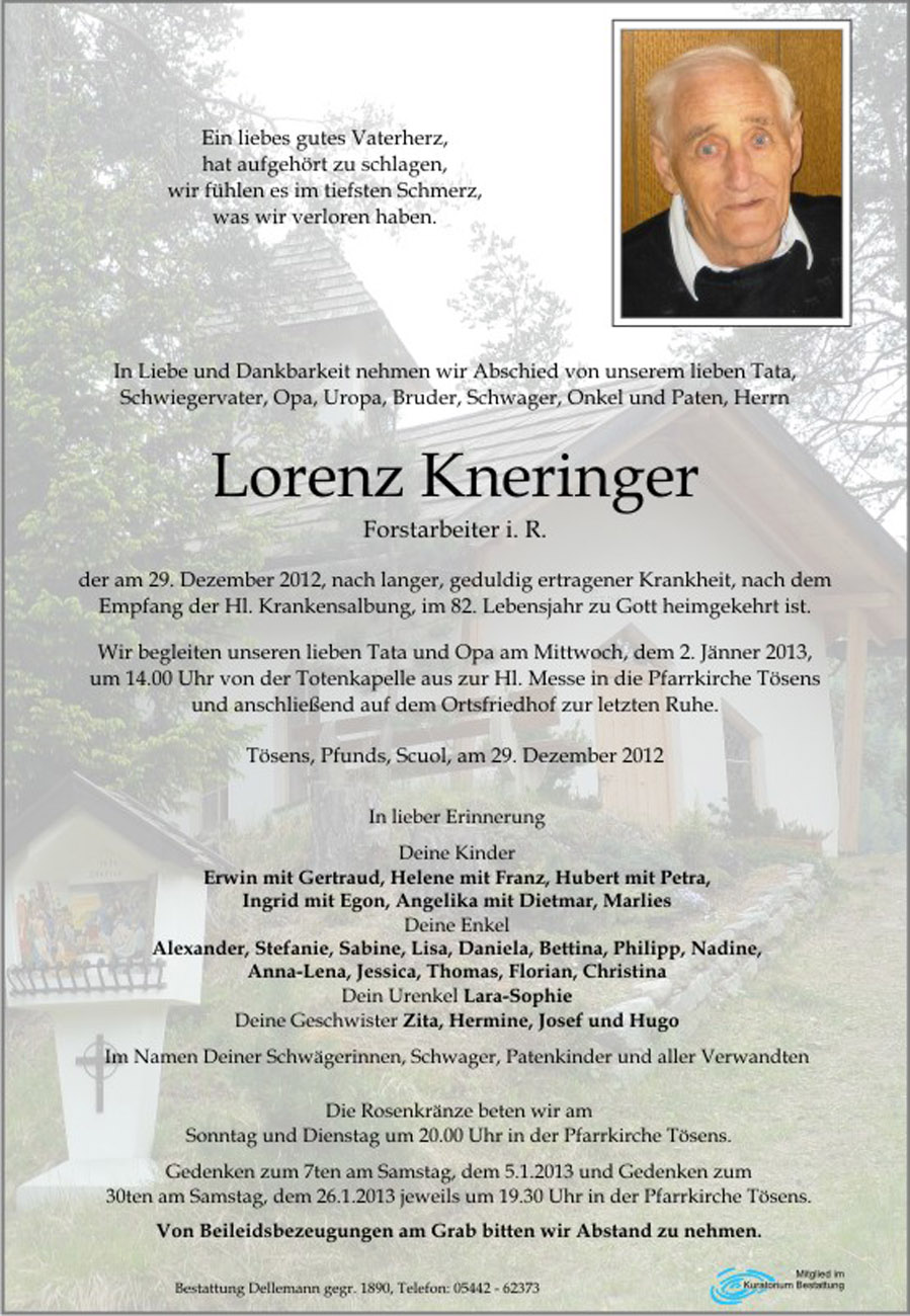   Lorenz Kneringer