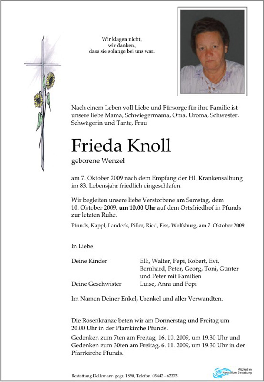   Frieda Knoll