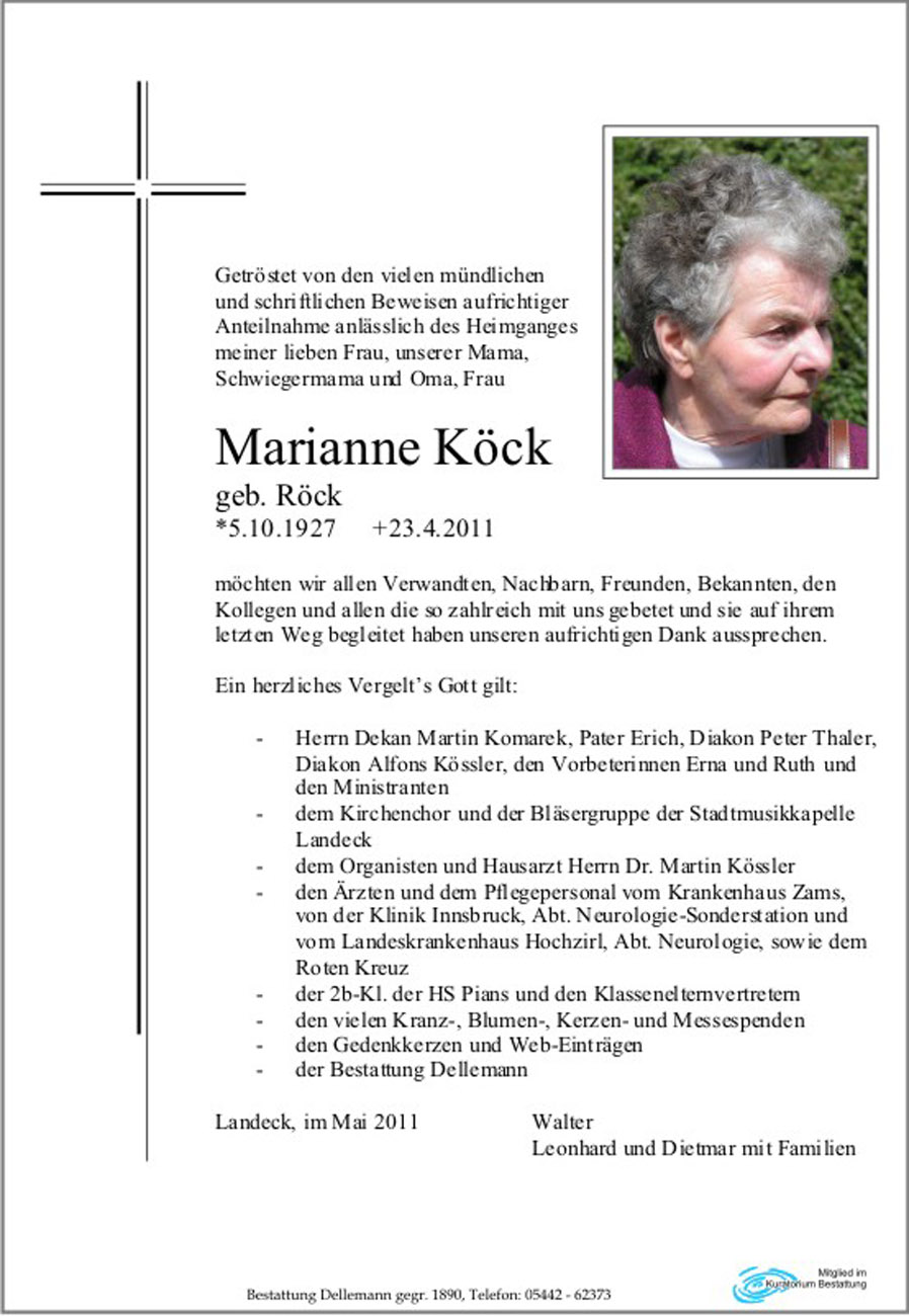   Marianne Köck