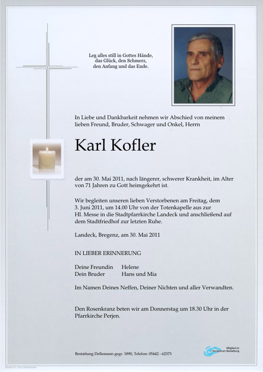   Karl Kofler
