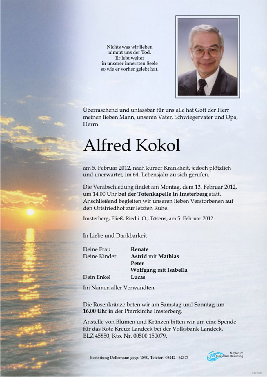   Alfred Kokol