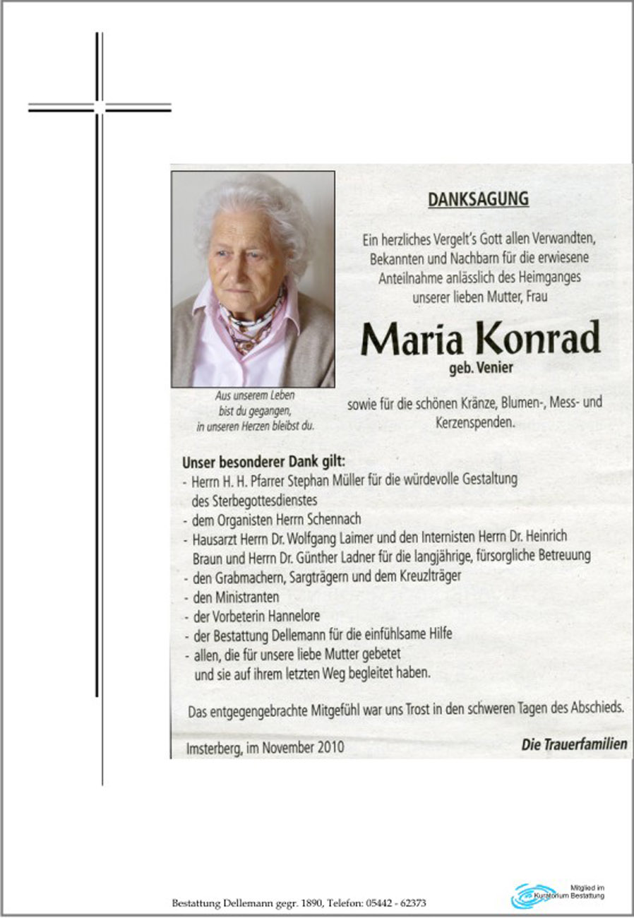   Maria Konrad