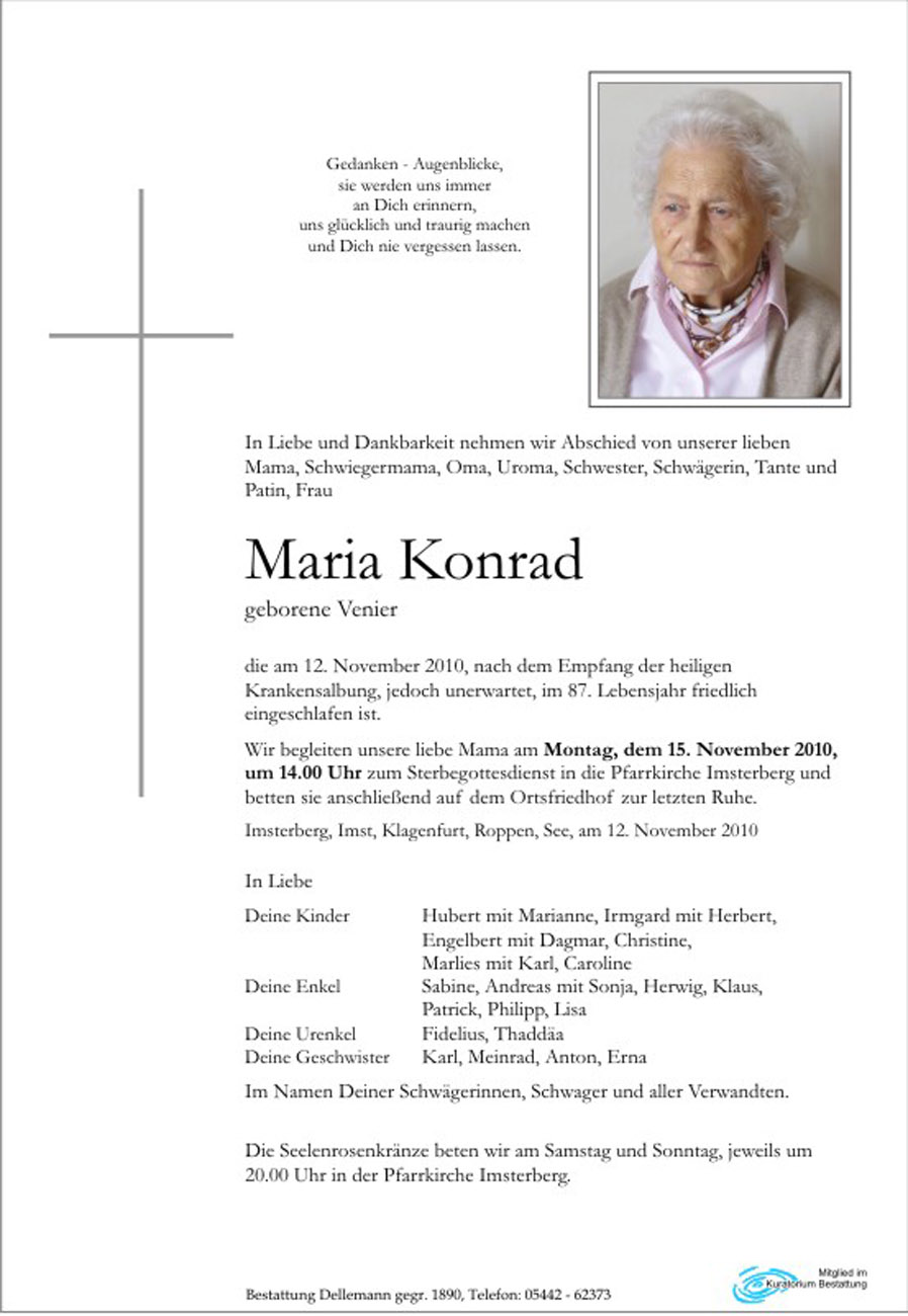   Maria Konrad