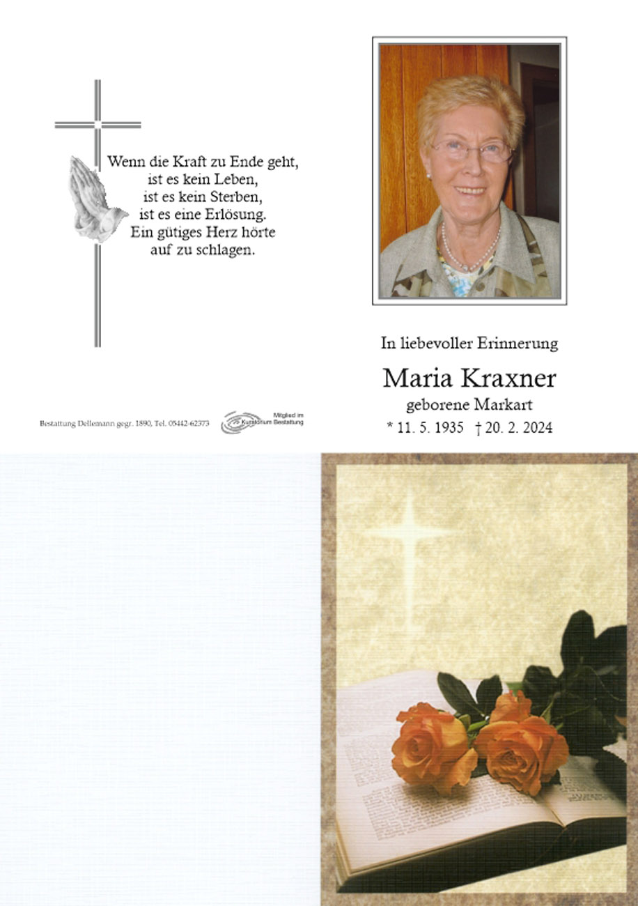 Maria Kraxner 