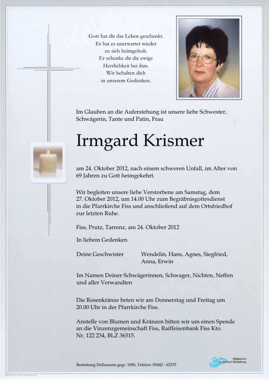  Irmgard Krismer