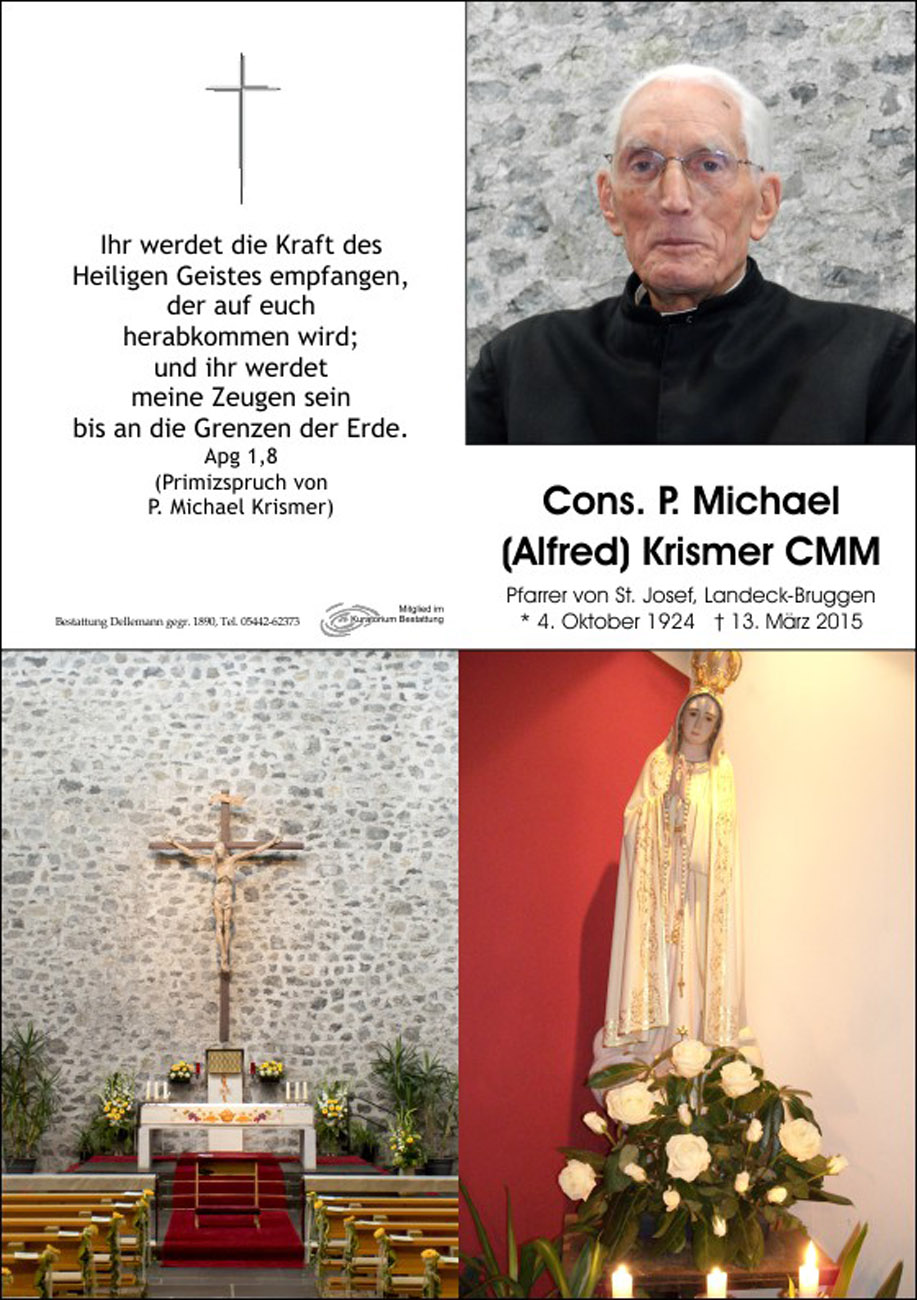 Cons. P. Michael (Alfred) Krismer 
