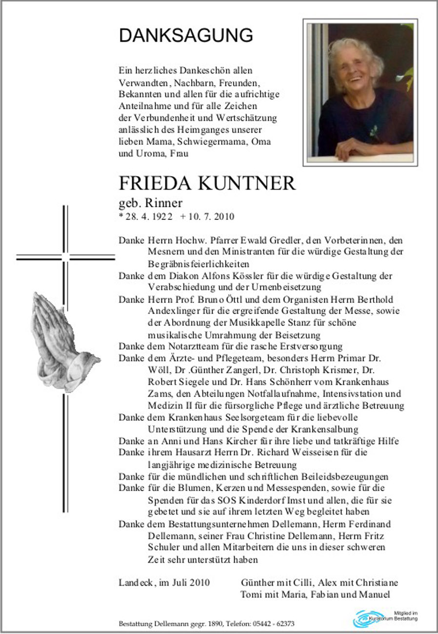   Frieda Kuntner